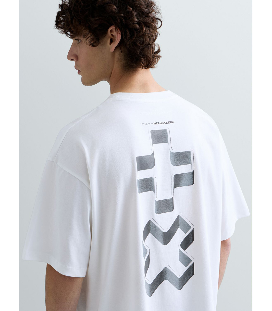 REPLAY &times; MARTIN GARRIX グラフィックTEE +ｘ 詳細画像 ホワイト 1
